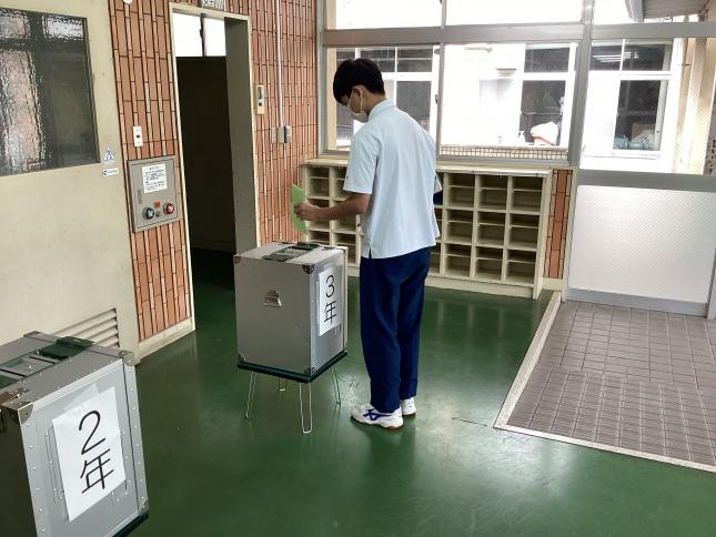 2022七中選挙記載台